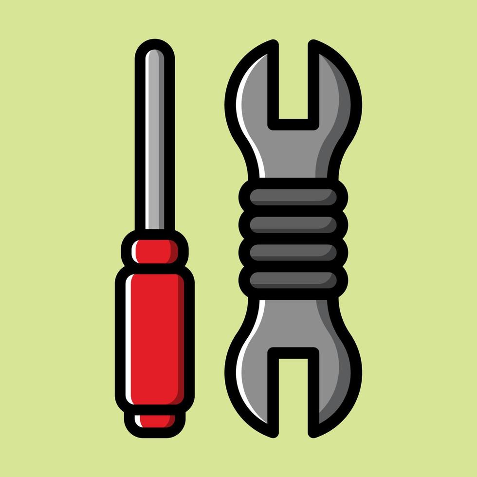 screwdriver icon vector design