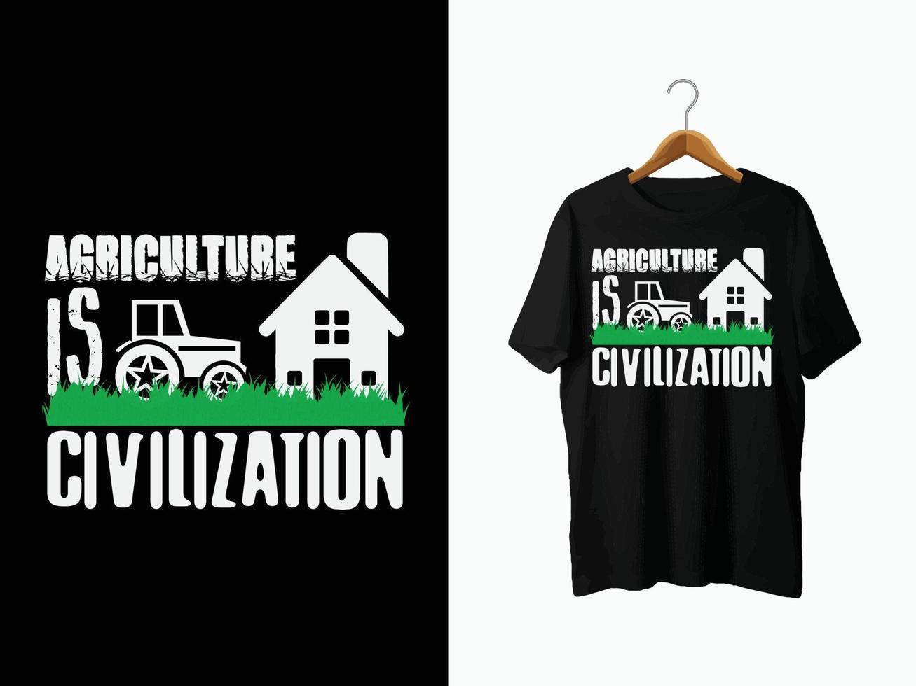 diseño de camiseta de granjero. vector