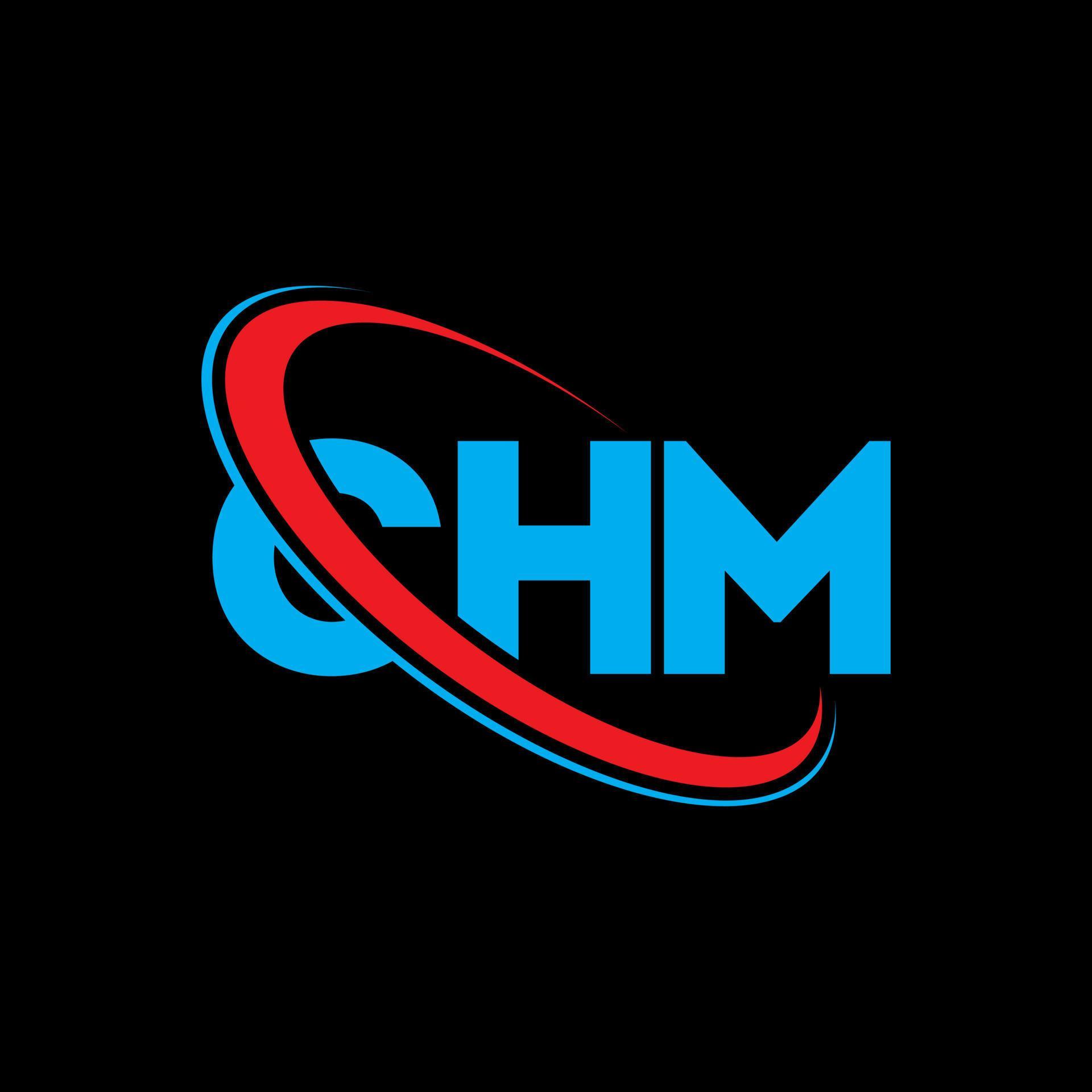CHM logo CHM letter CHM letter logo design Initials CHM logo linked