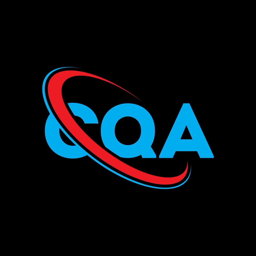 CQA logo CQA letter CQA letter logo design Initials CQA logo linked