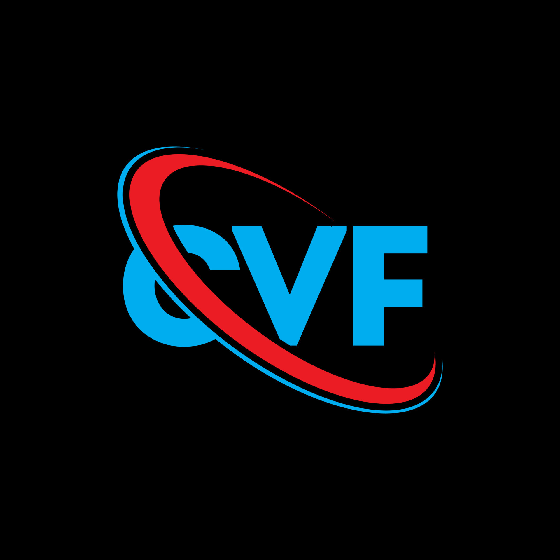 logotipo cvf. letra CVF. diseño del logotipo de la letra cvf. logotipo