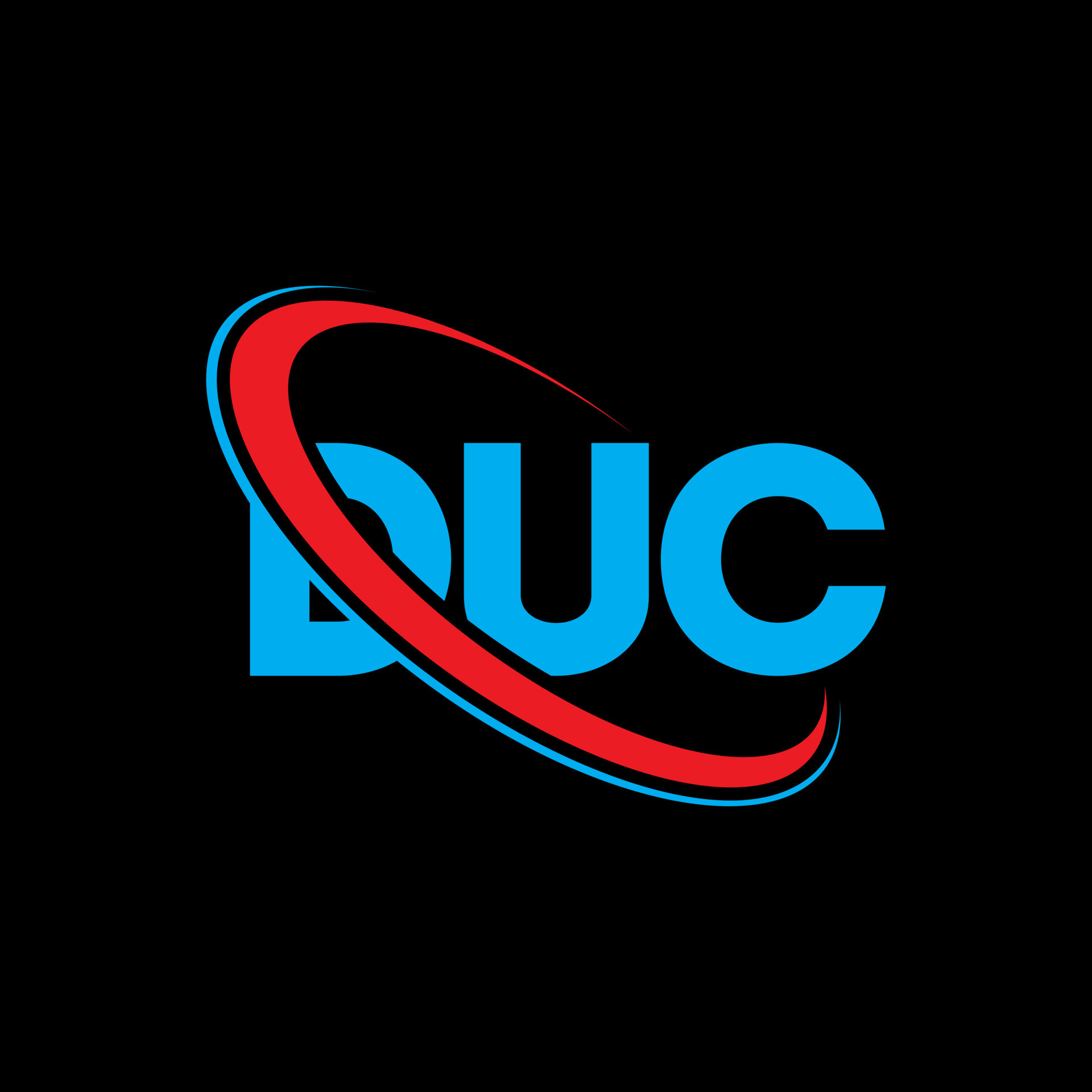 logotipo del duque letra del duque diseño del logotipo de la letra