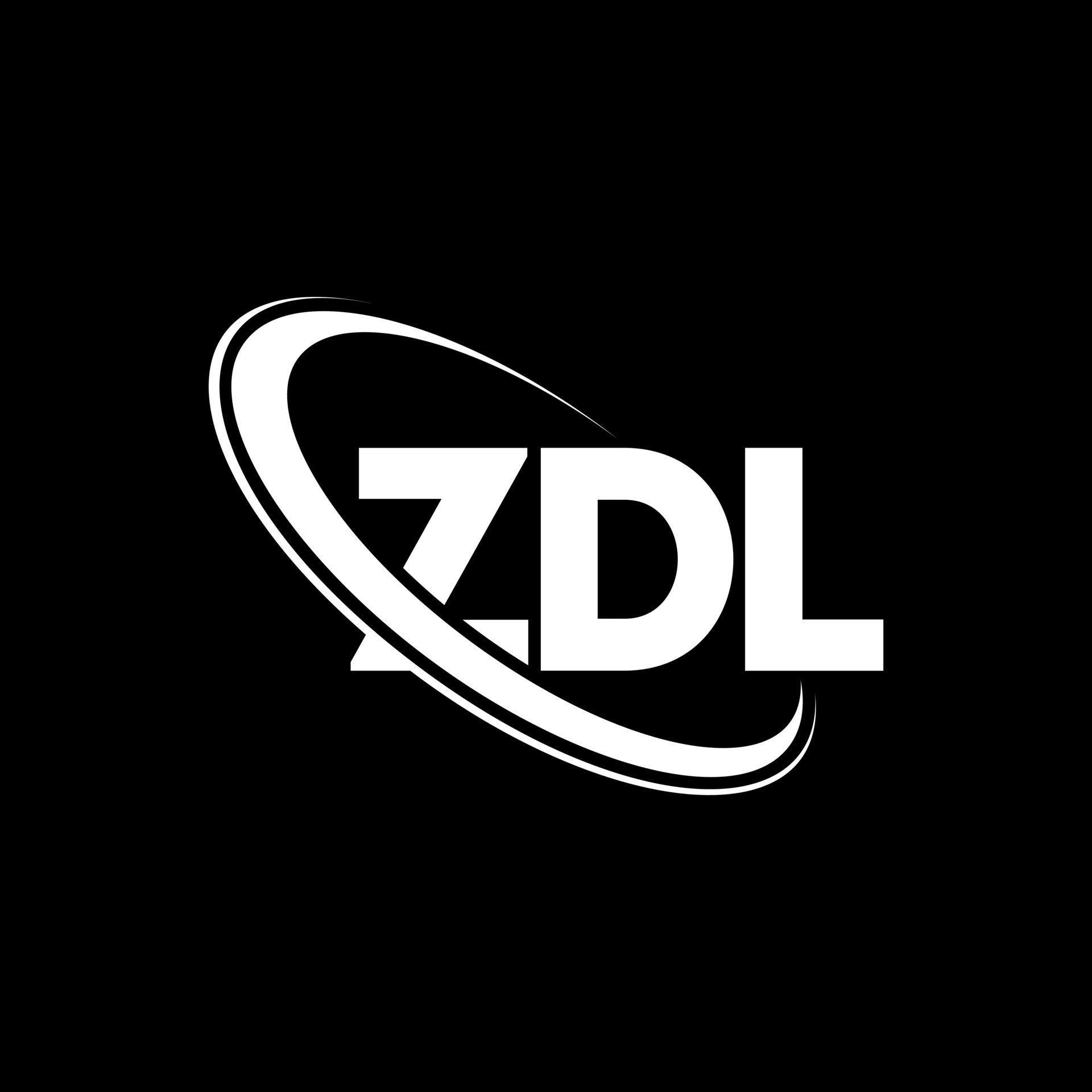 ZDL logo. ZDL letter. ZDL letter logo design. Initials ZDL logo linked