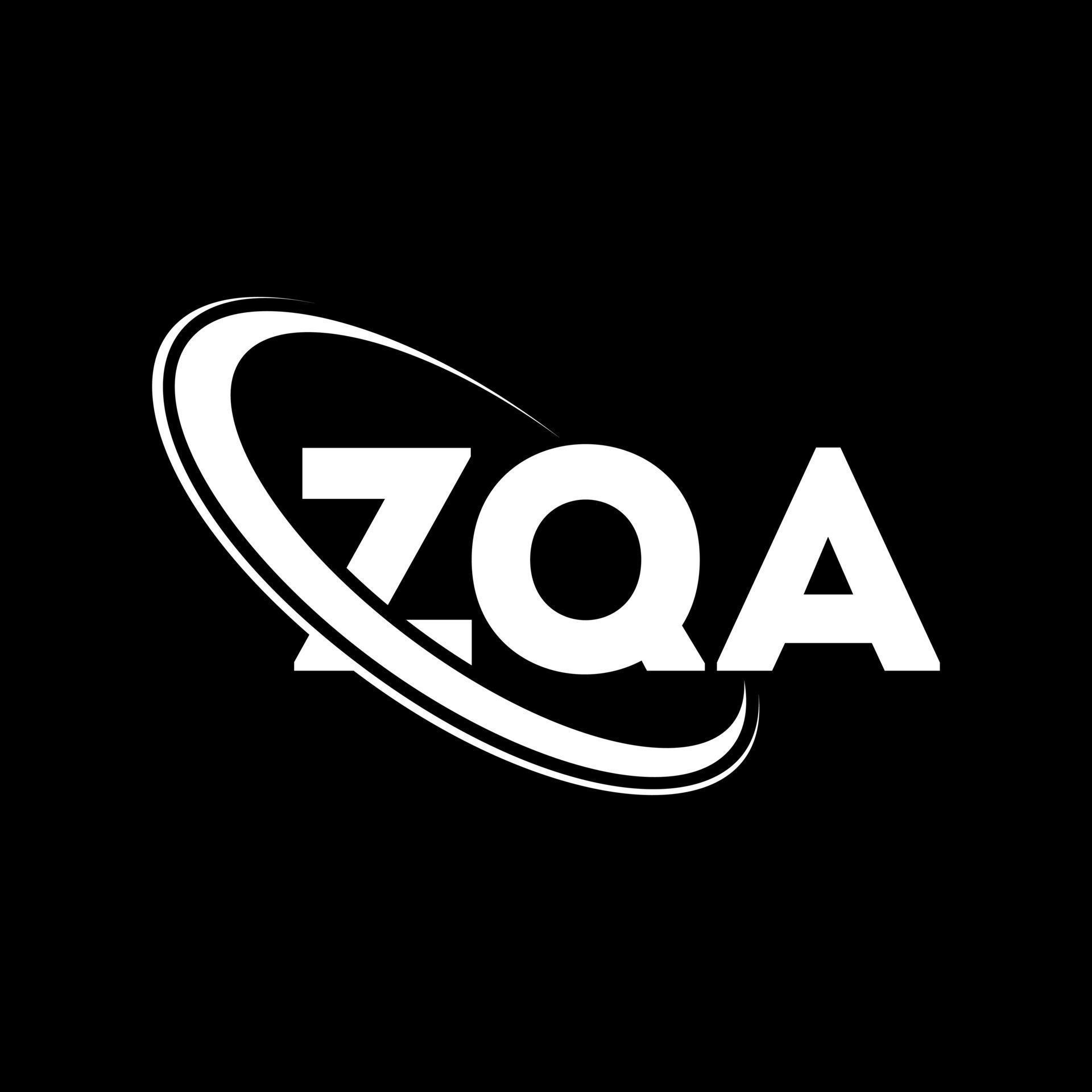 ZQA logo. ZQA letter. ZQA letter logo design. Initials ZQA logo linked