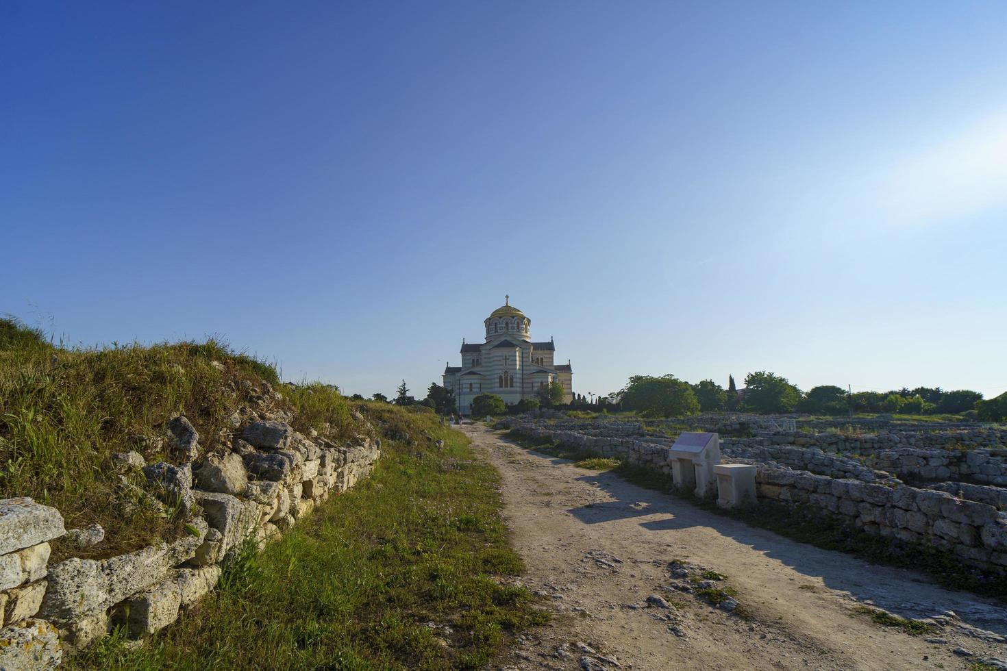 Sevastopol, Landscape overlooking historic Chersonese photo