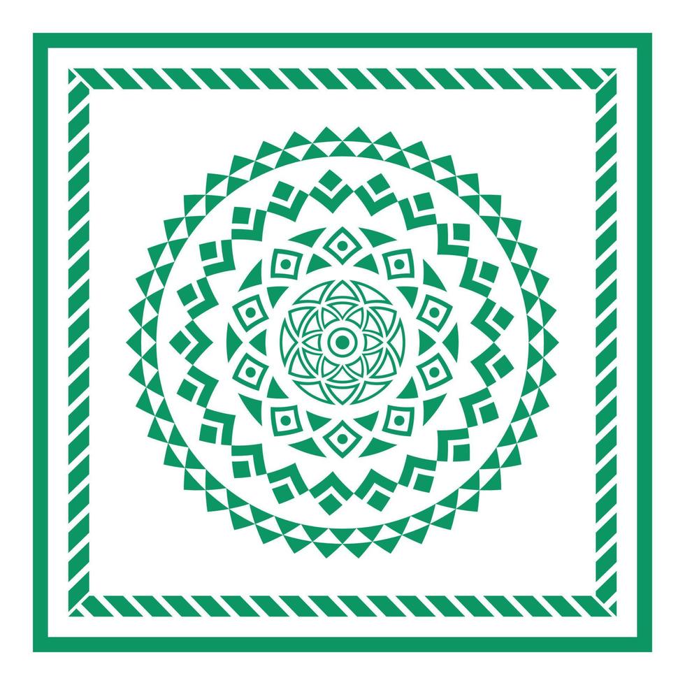 patrón de pañuelo de bufanda tribal. diseño de estilo maorí polinesio para mujer hiyab, alfombra boho, bandana, ropa de cuello, batik, alfombra, chal, funda de almohada. patrón cuadrado vector