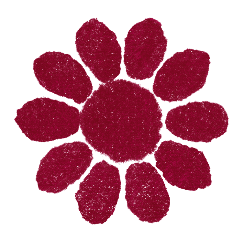 watercolor flower icon png