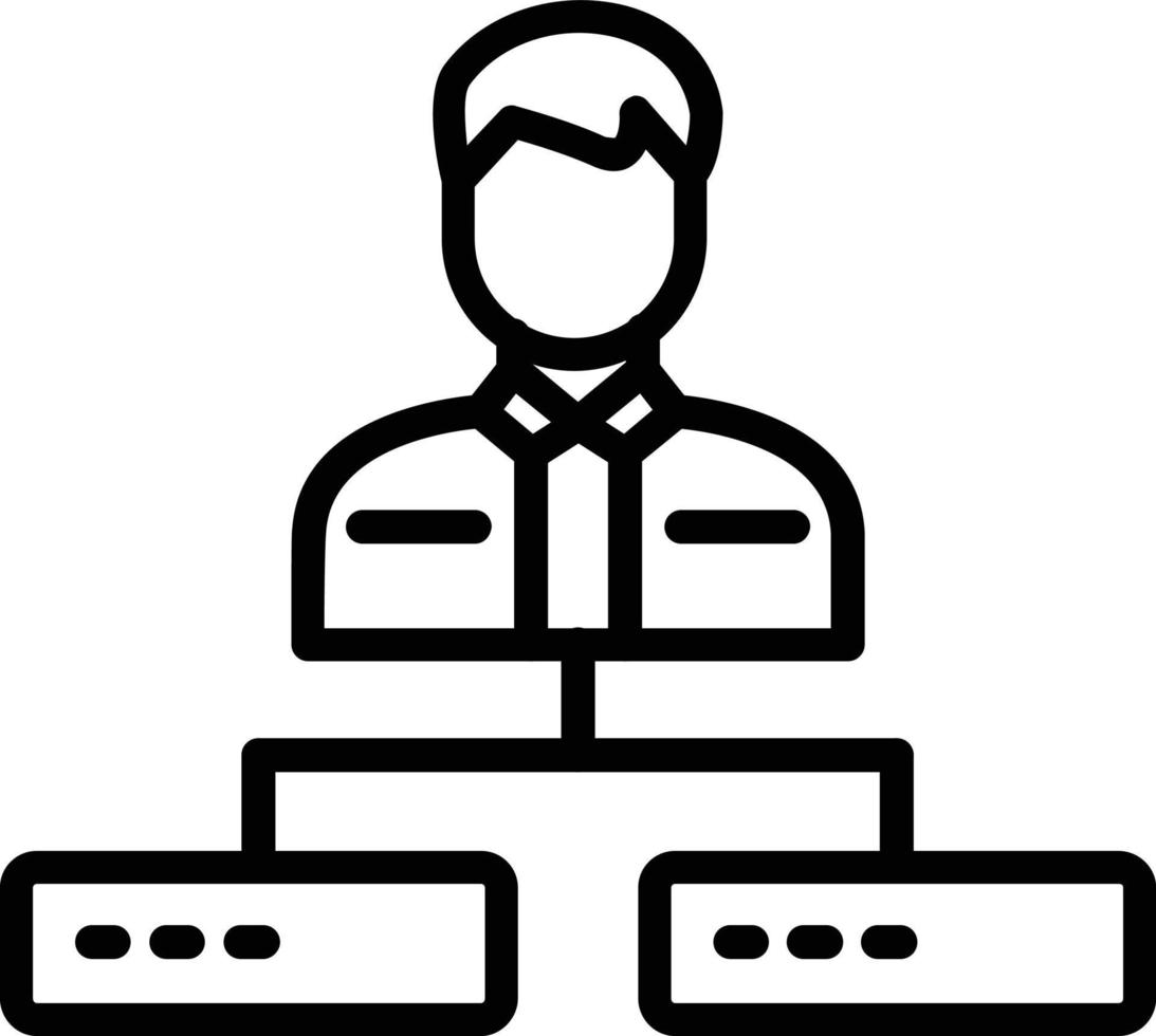 Structure Vector Line Icon