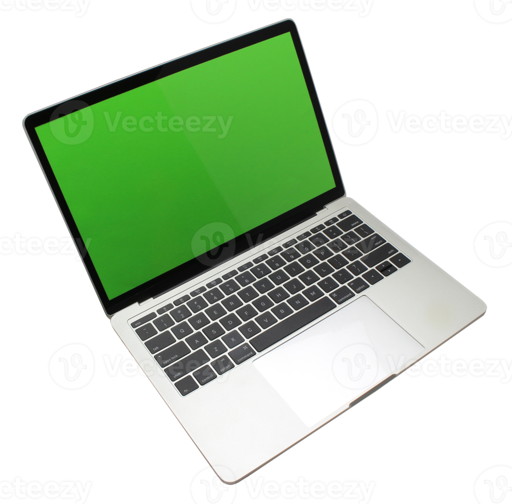 laptop on transparent background png file