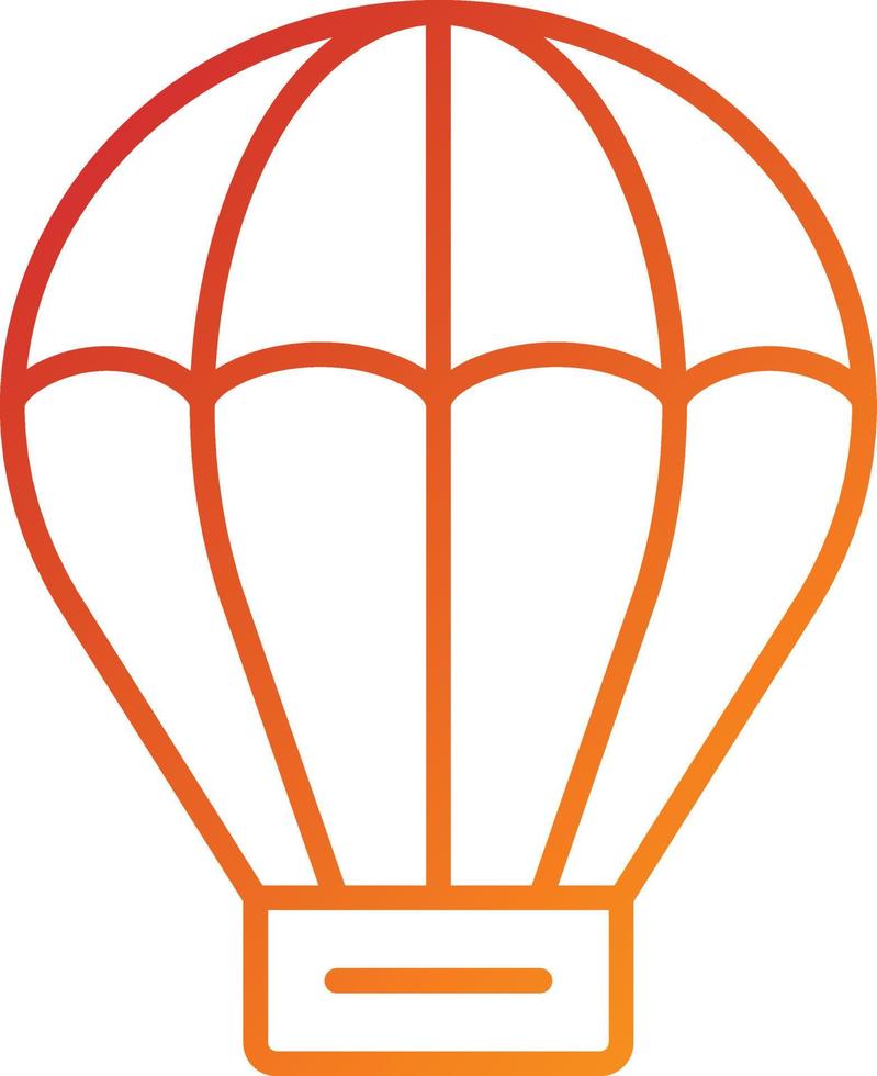 Parachute Icon Style vector