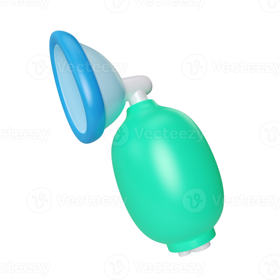 Resuscitator 3D Illustration Icon png
