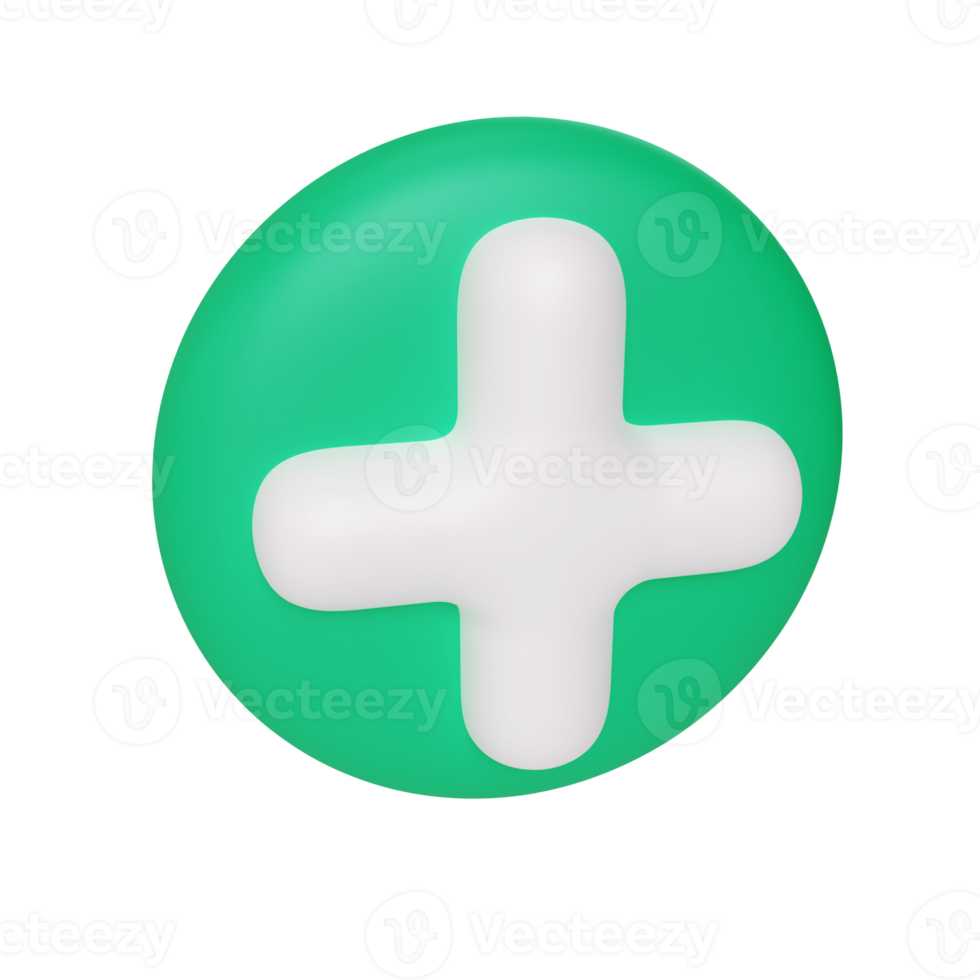 Medical Symbol 3D Illustration Icon png