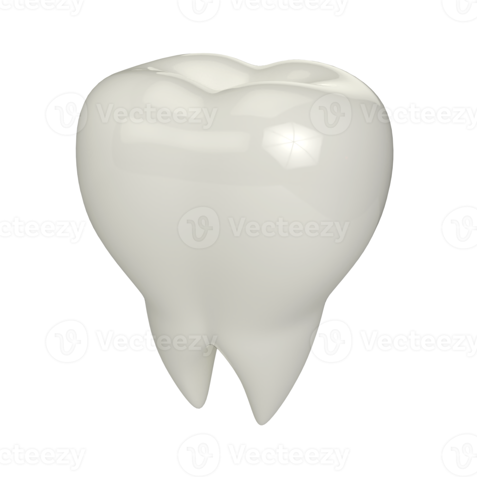 icona dell'illustrazione 3d dei denti png