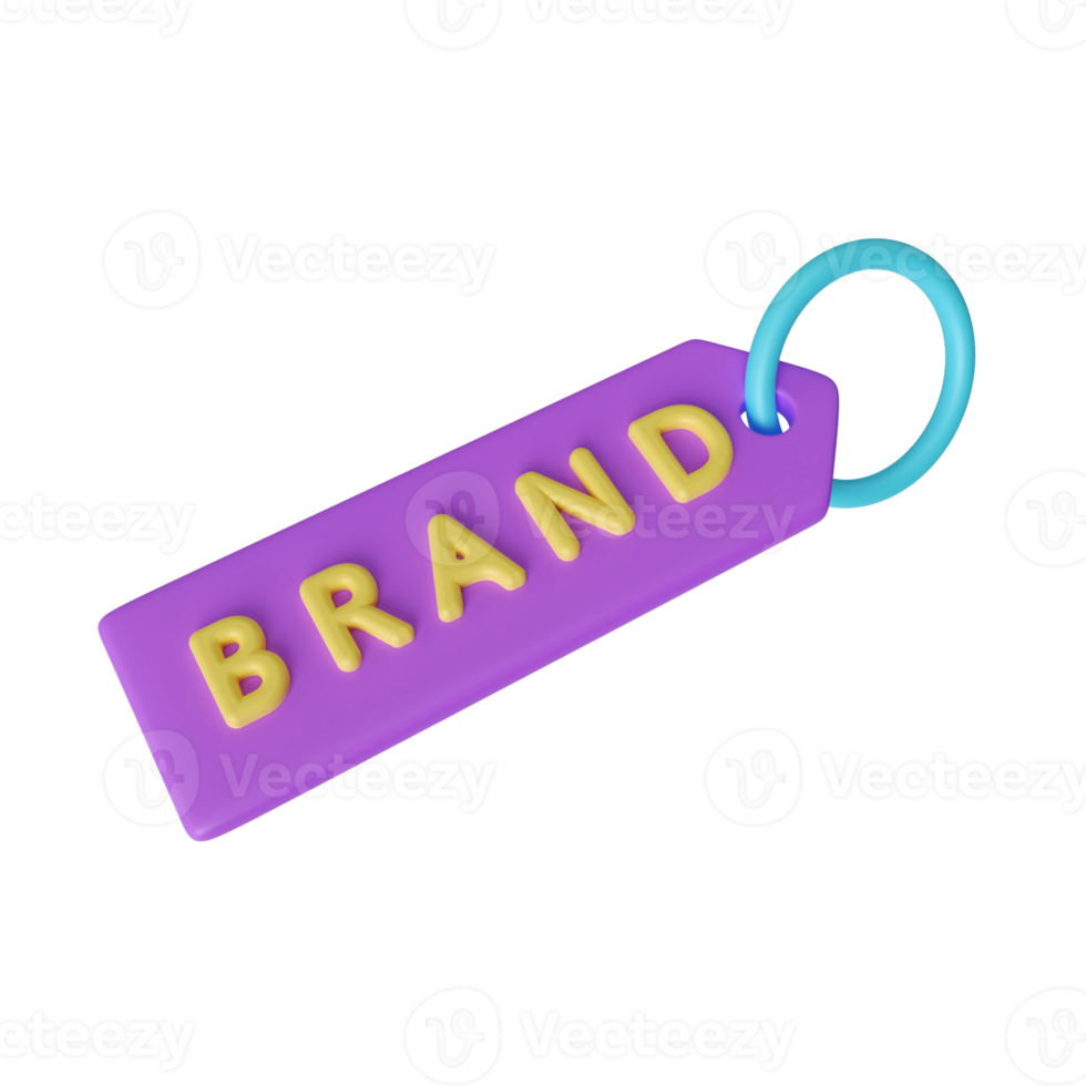Brand 3D Illustration Icon png