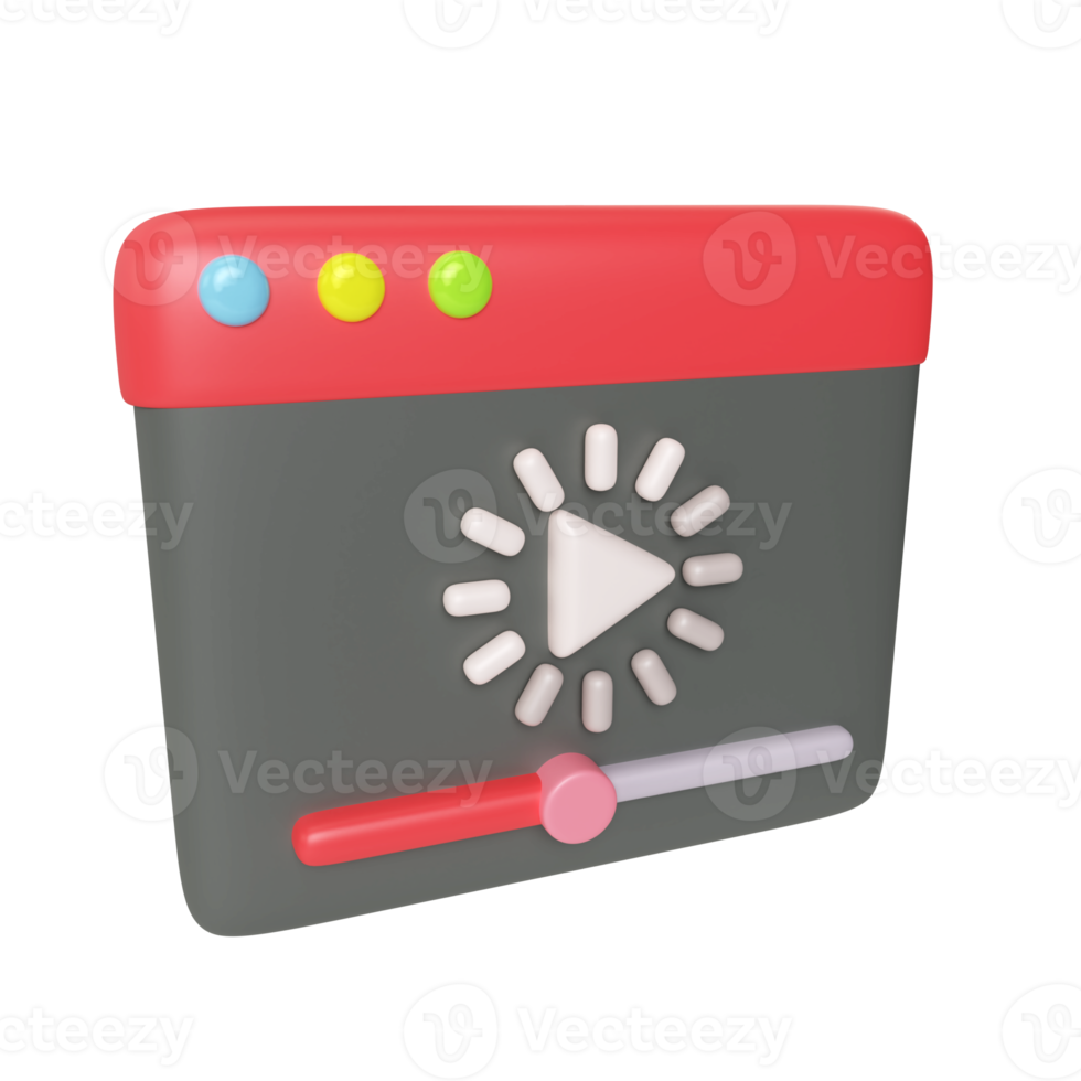 Buffering 3D Illustration Icon png