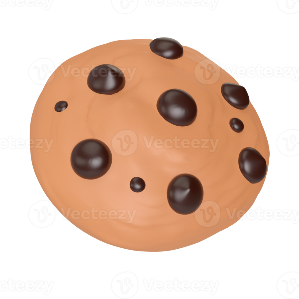 Cookie 3D Illustration Icon png