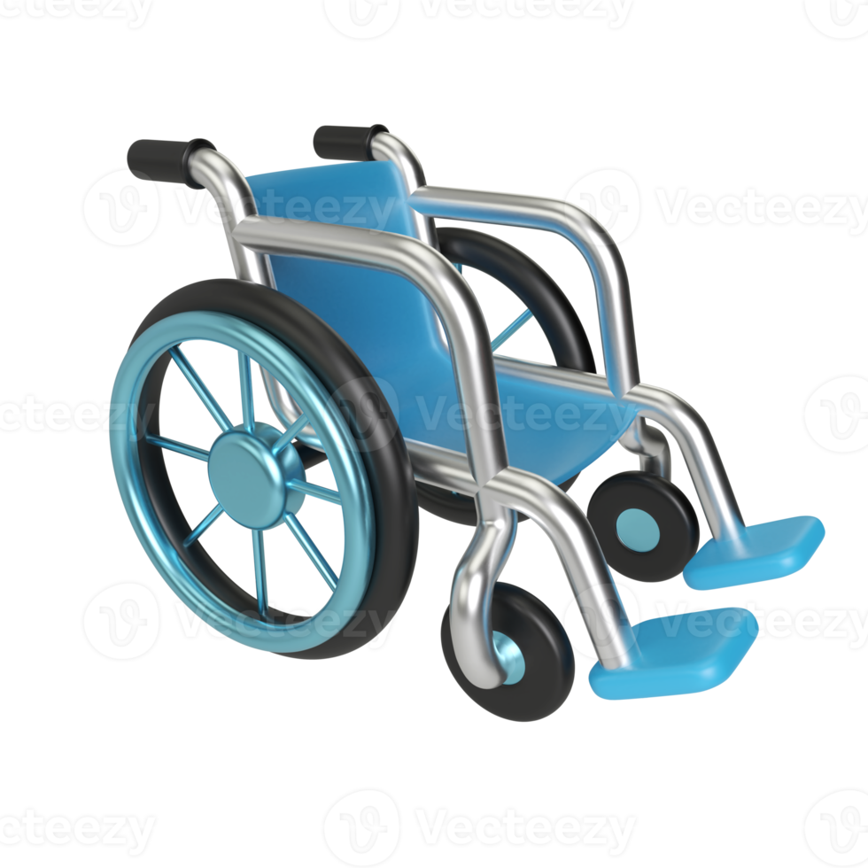 Wheelchair 3D illustration Icon png