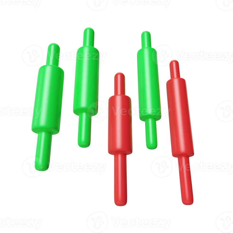 Candle Stick 3D Illustration png