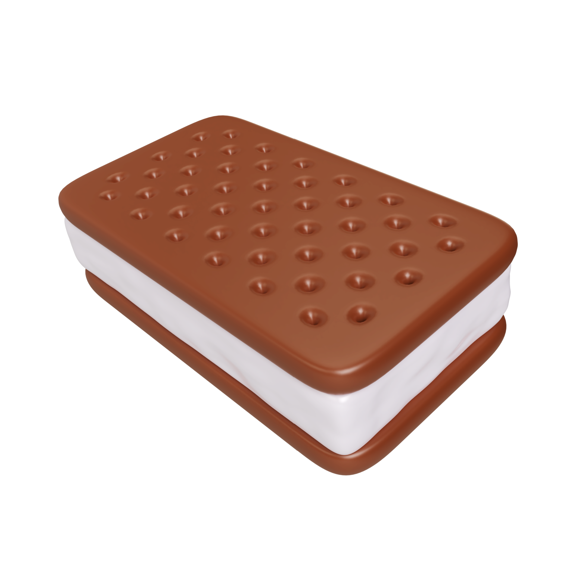 icono de ilustración 3d de sándwich de helado 9636823 PNG