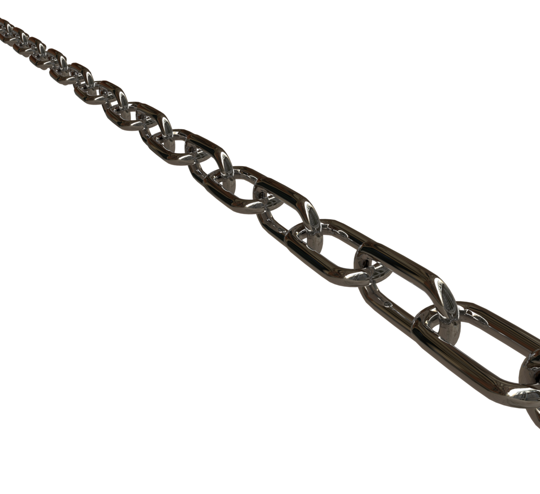 Brand New Chain 3D Render png