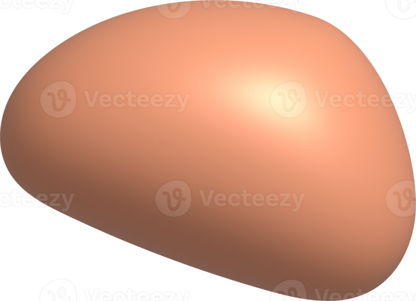 3d Organic Shapes element png