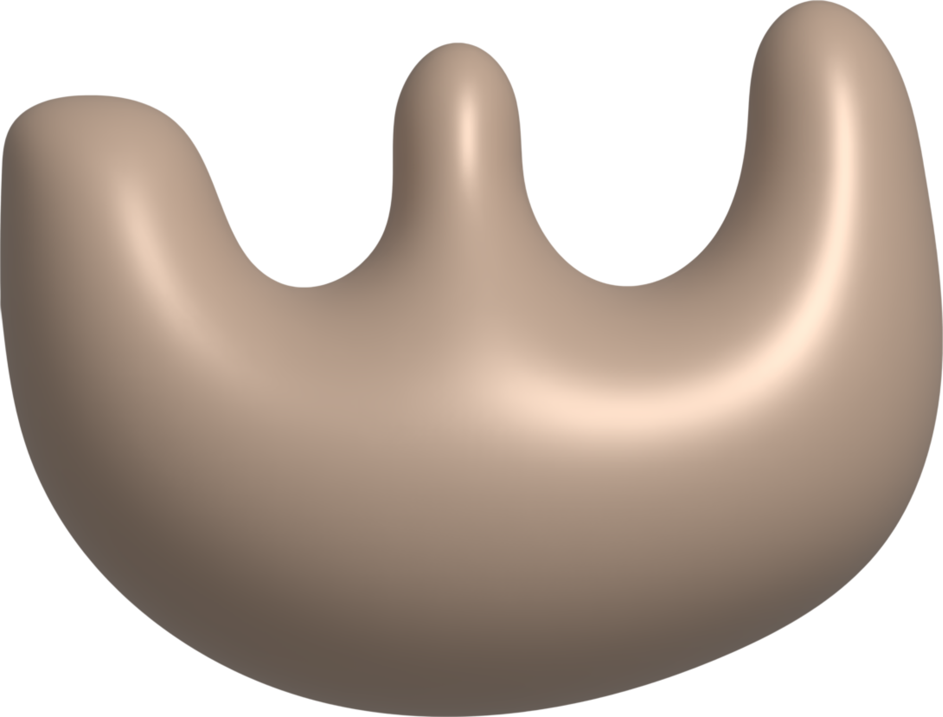 Free 3d Organic Shapes element 9636913 PNG with Transparent Background