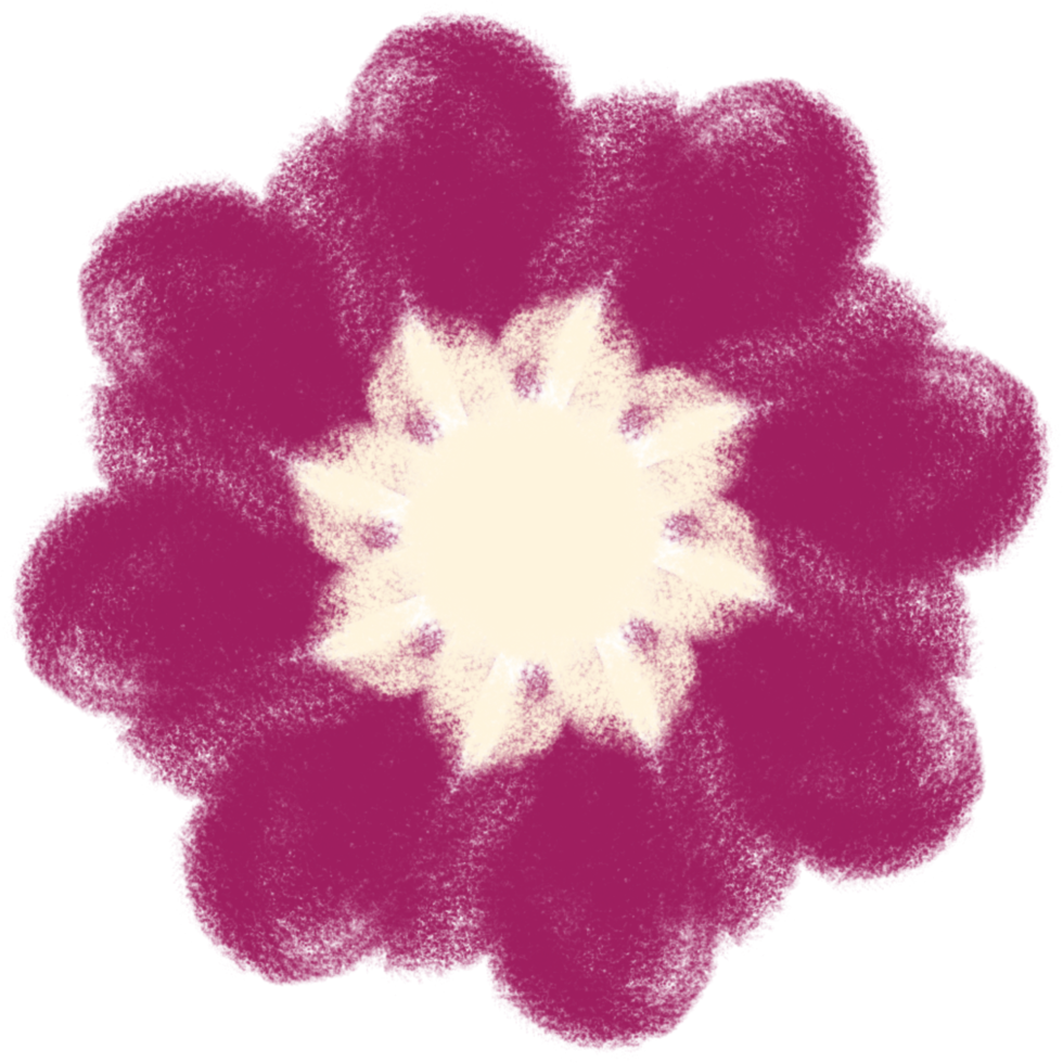 red flower icon png