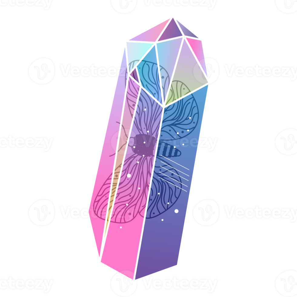 Crystal Stone Illustration png