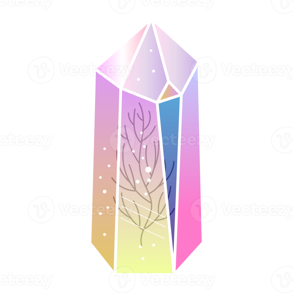Crystal Stone Illustration png