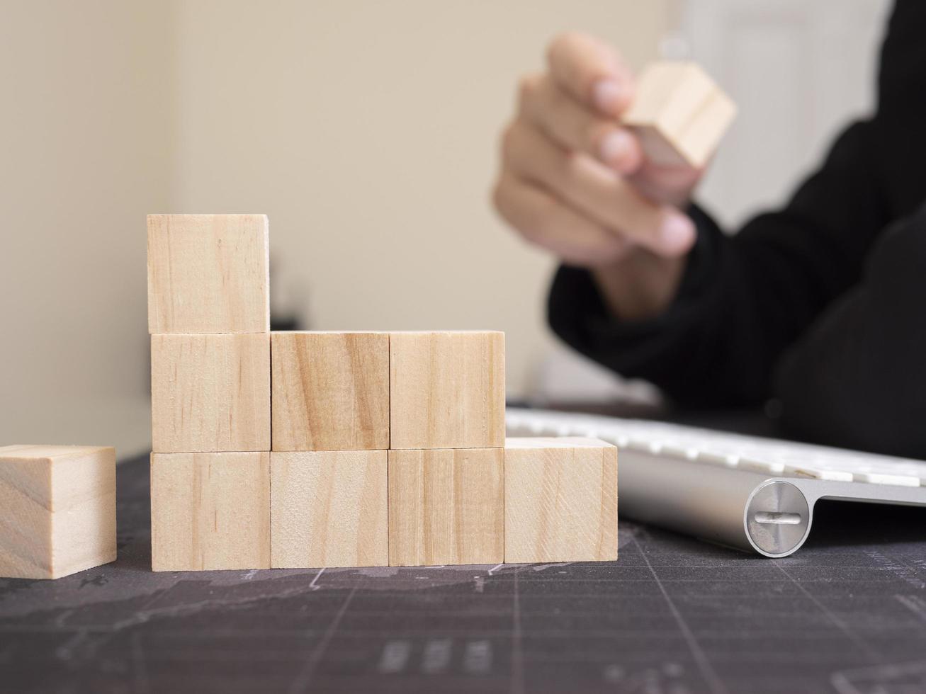 Business concept growth success process. photo