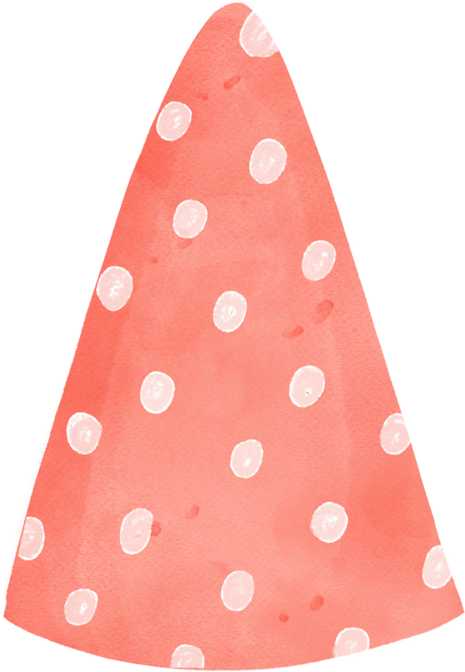 watercolor Halloween party hat hand drawing png