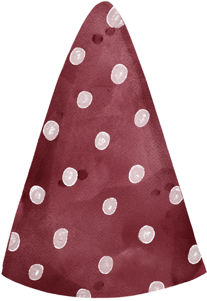 watercolor Halloween party hat hand drawing png