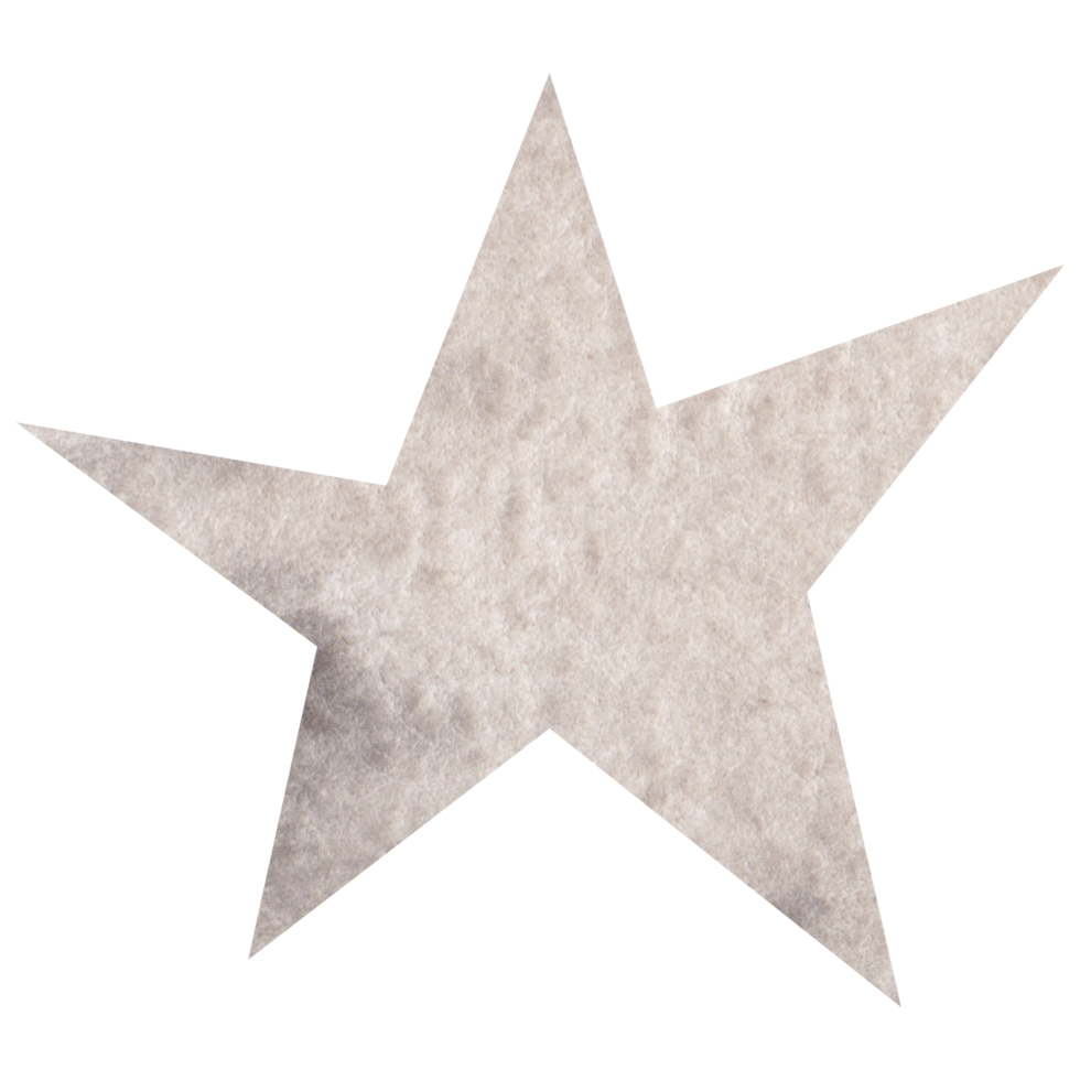 Beautiful watercolor star png