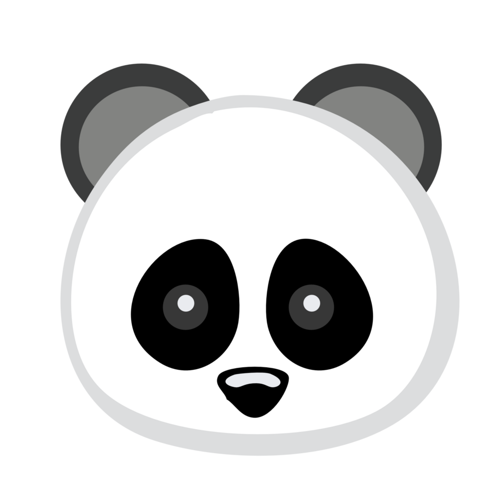 Panda Bär Cartoon süßes Tier Png-Datei png