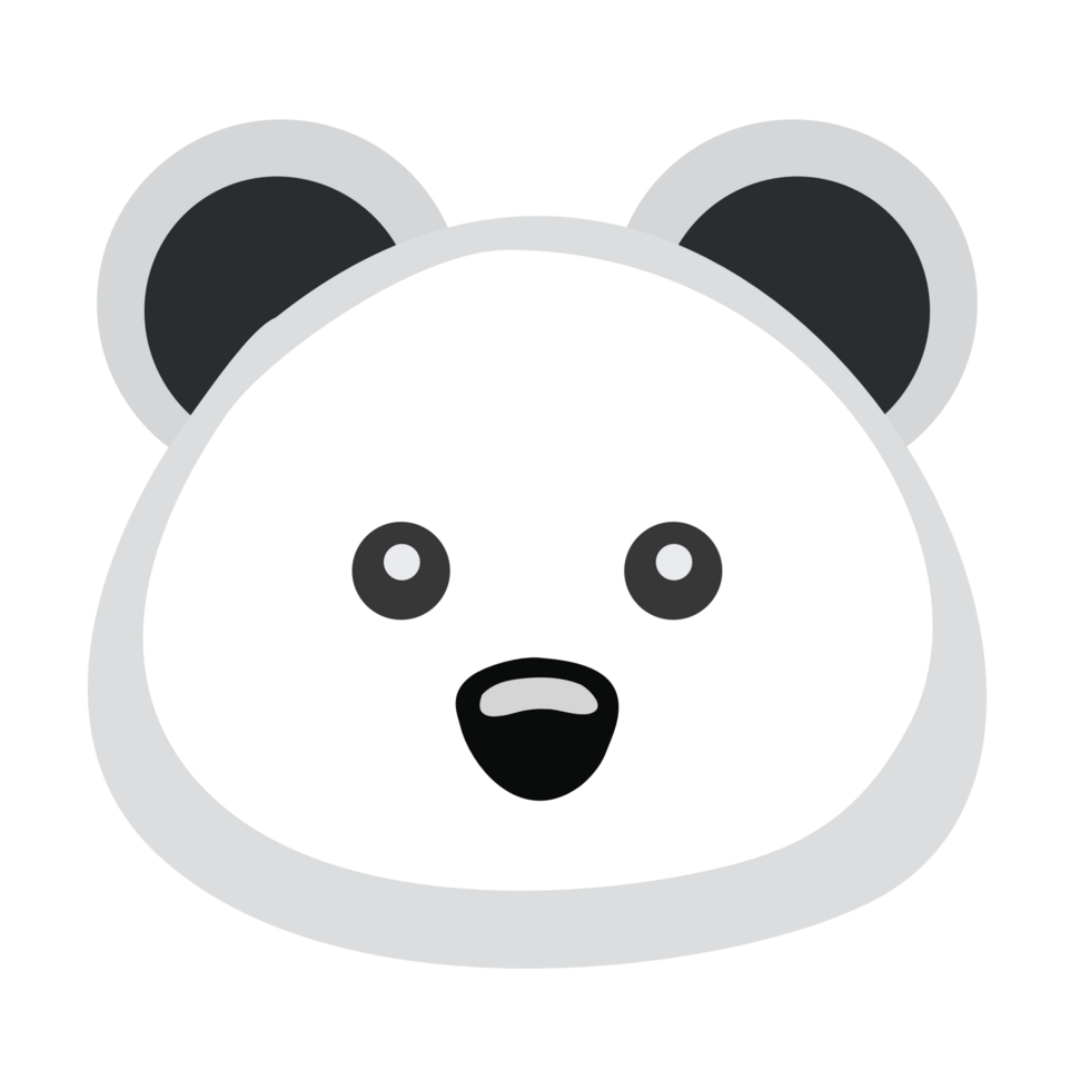 white bear cartoon cute animal PNG file