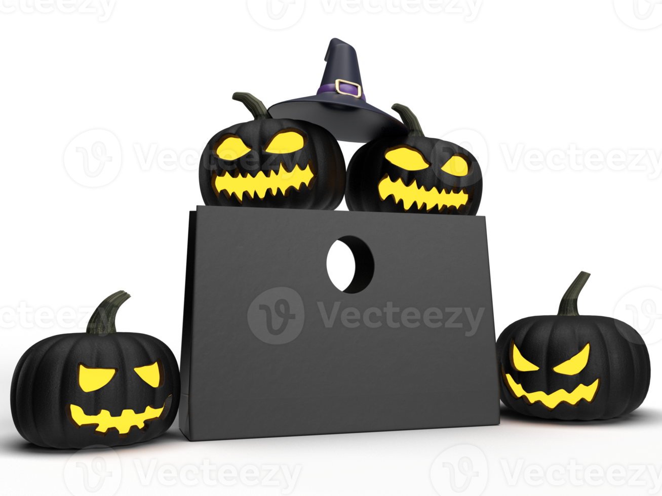 happy halloween 31 thrity en oktober månad svart färg pumpa väska rea höst vårsäsong glad halloween pumpa skräck evil trick or treat tacksägelse rea marknadsföring mock up tom orange png