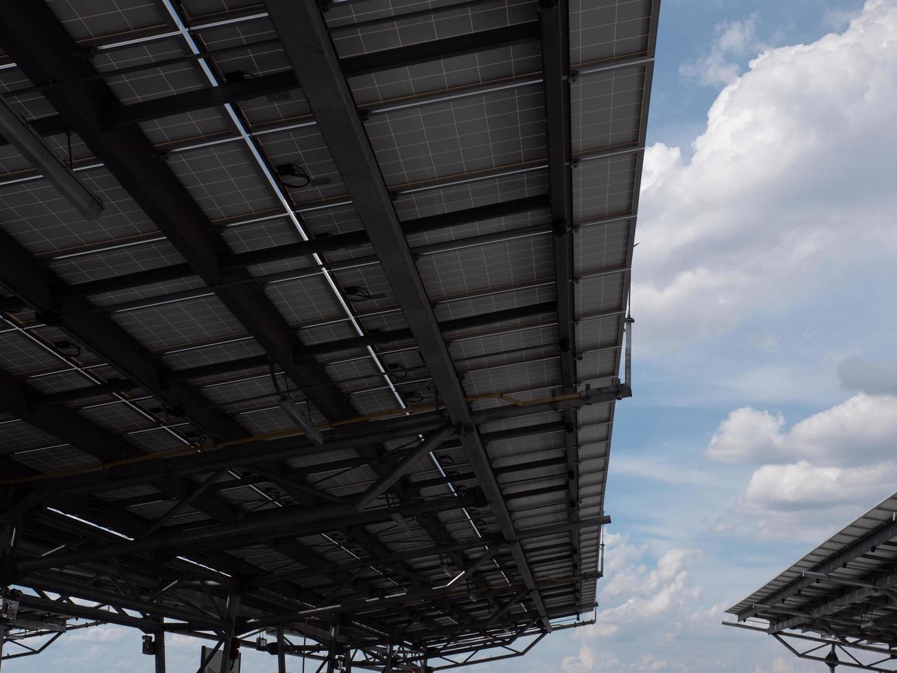 solar panels parking cover photo