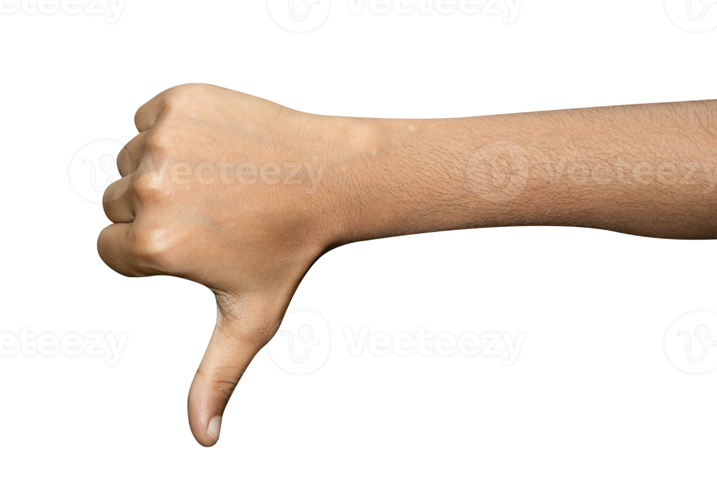 mains isolés sur fond blanc png