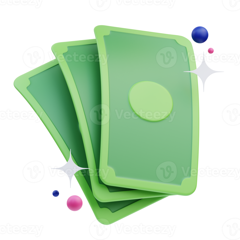 Business Icon, money, 3d Illustration png