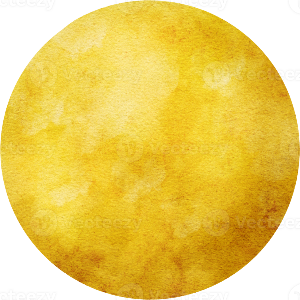 Halloween Moon Watercolor png