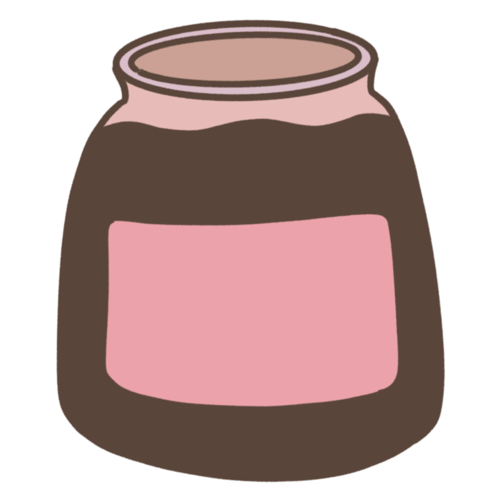 jam bottle Kitchenware Clipart png