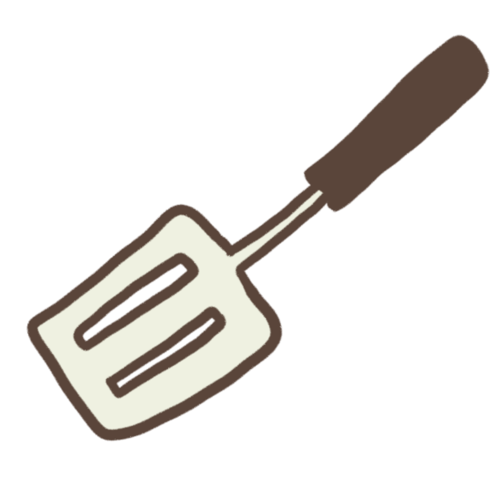 Food Turner Kitchenware Clipart png