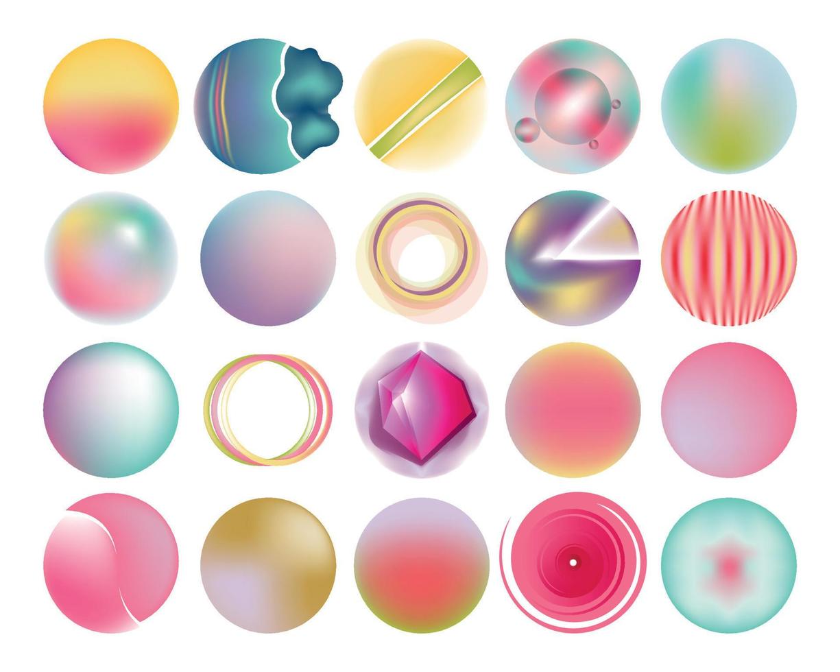 Abstract Shapes Collection vector