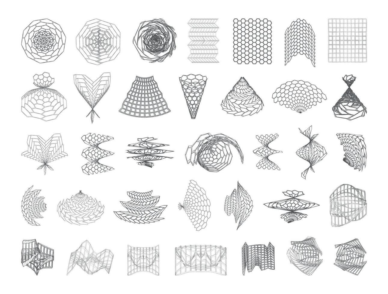 Abstract Volumetric Meshes vector