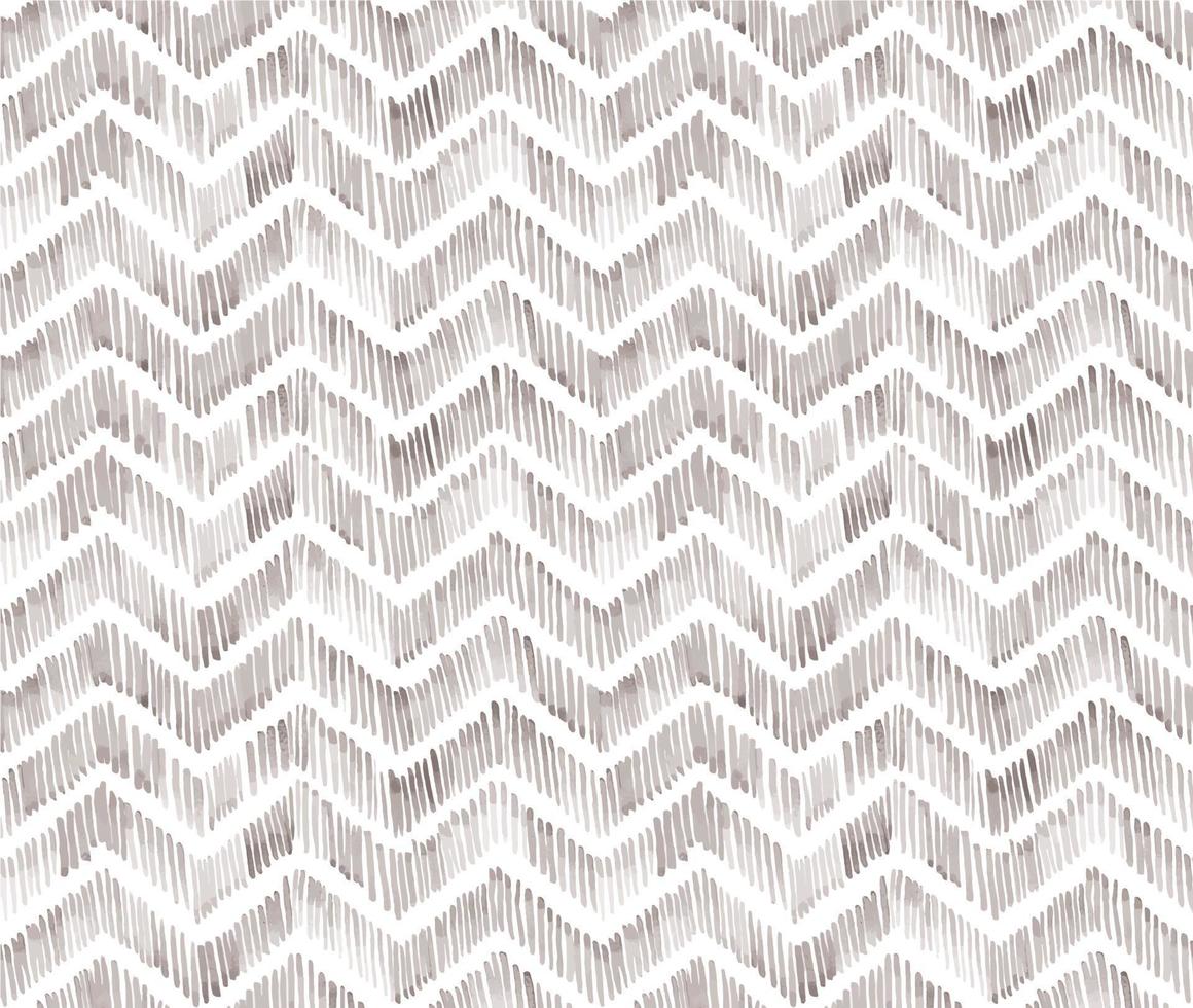 stock illustration. background image. Chevron zig-zag hand drawing. graphic monochrome isolated on white background drawing black and white strip. seamless pattern gray ornament vector