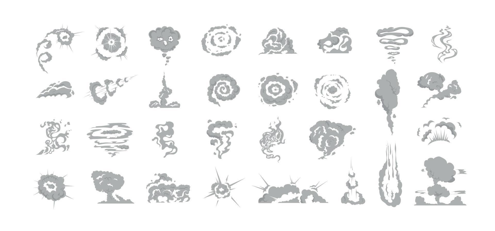 Collection of Smoke vector