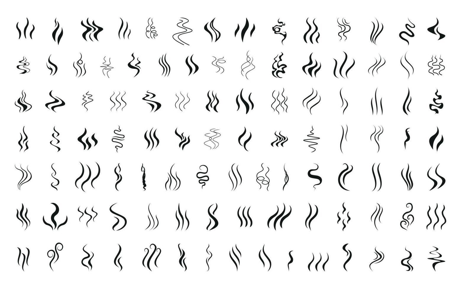 Collection of Haze Waves vector