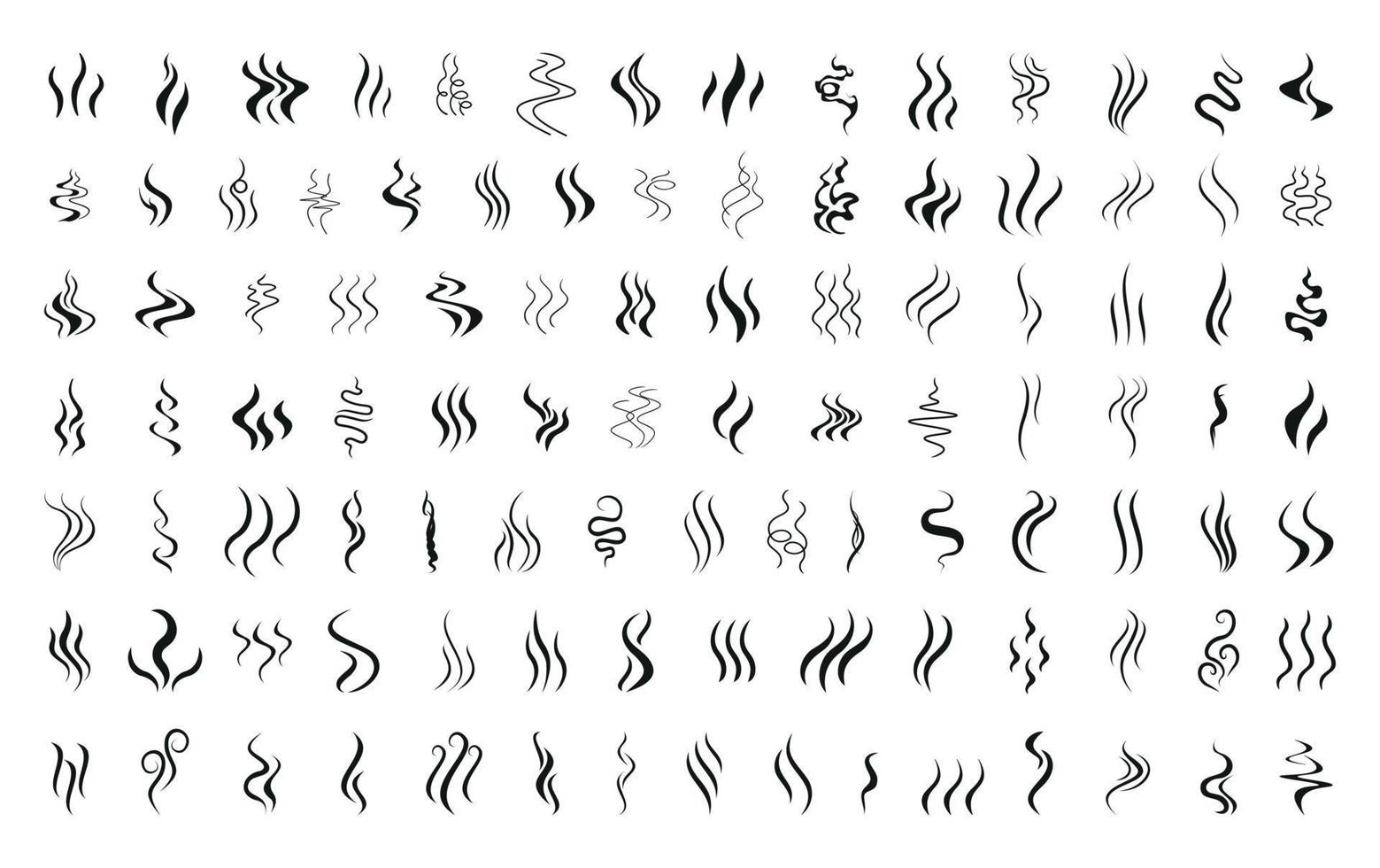 Collection of Haze Waves vector