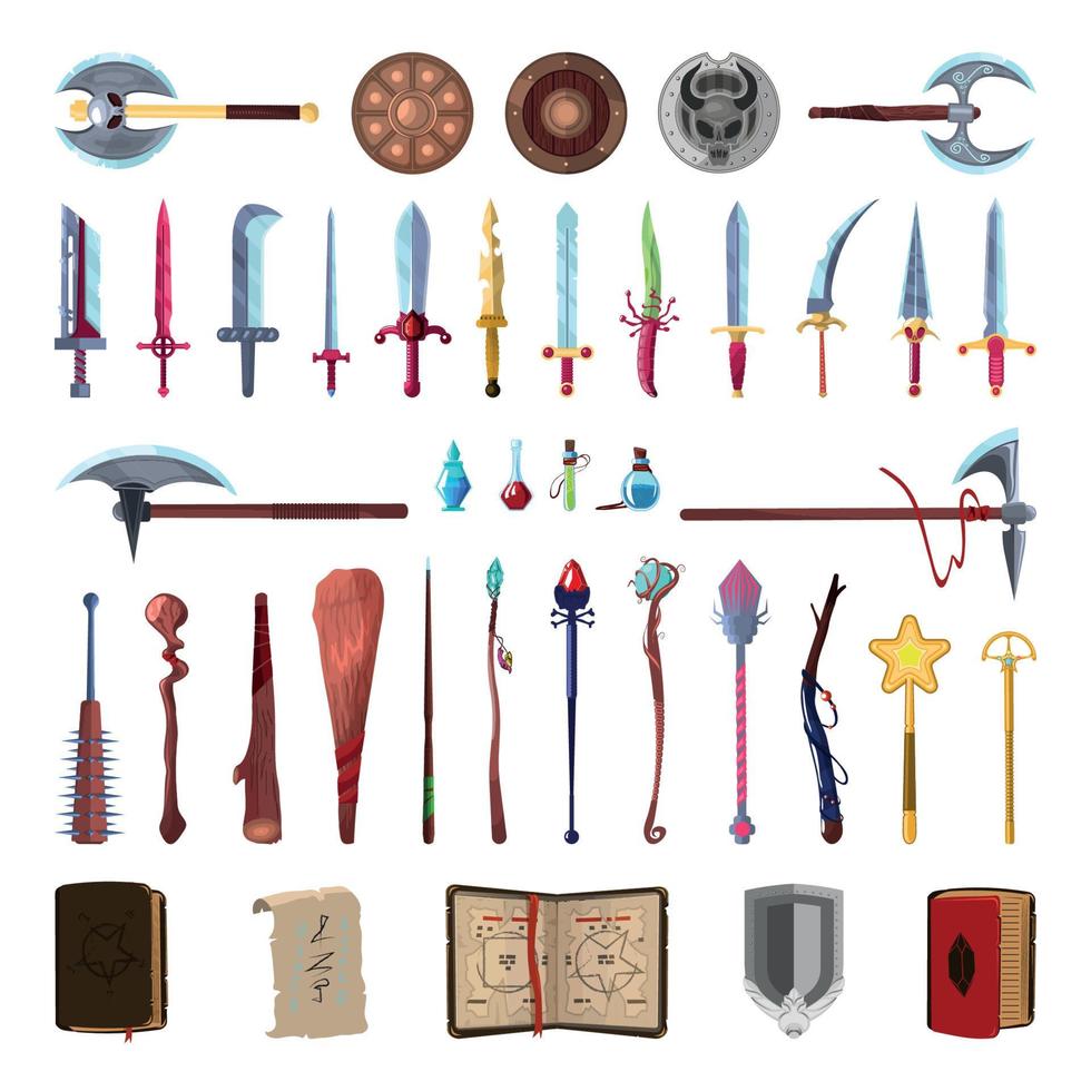 Fantasy Weapon Pack vector