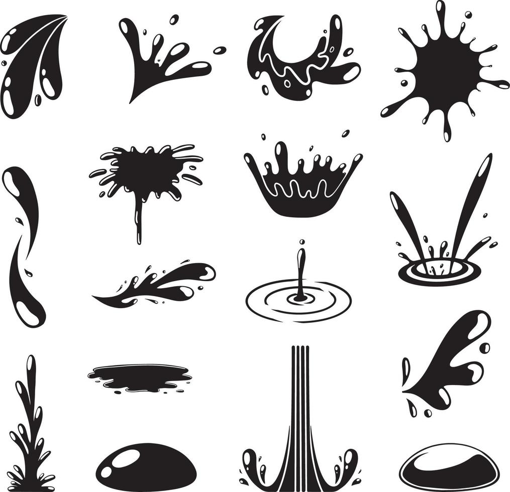 Splashes of Collection vector